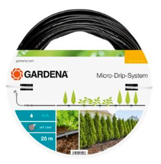 "GARDENA" 德國1/2""x25m地面有孔滴灌(30cm孔距-4L/h流量)(1卷/盒)-[13131]