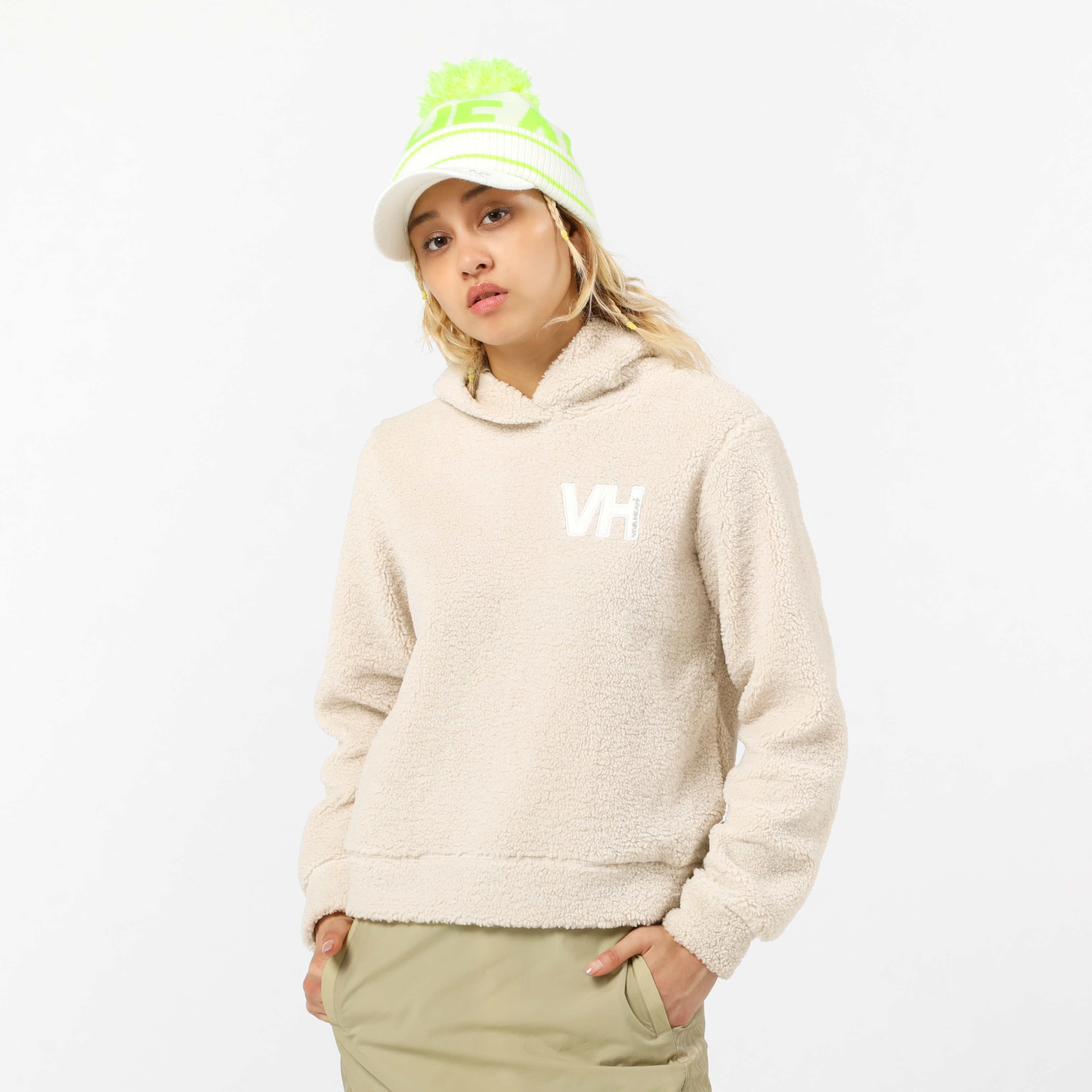 女士-刷毛連帽衫