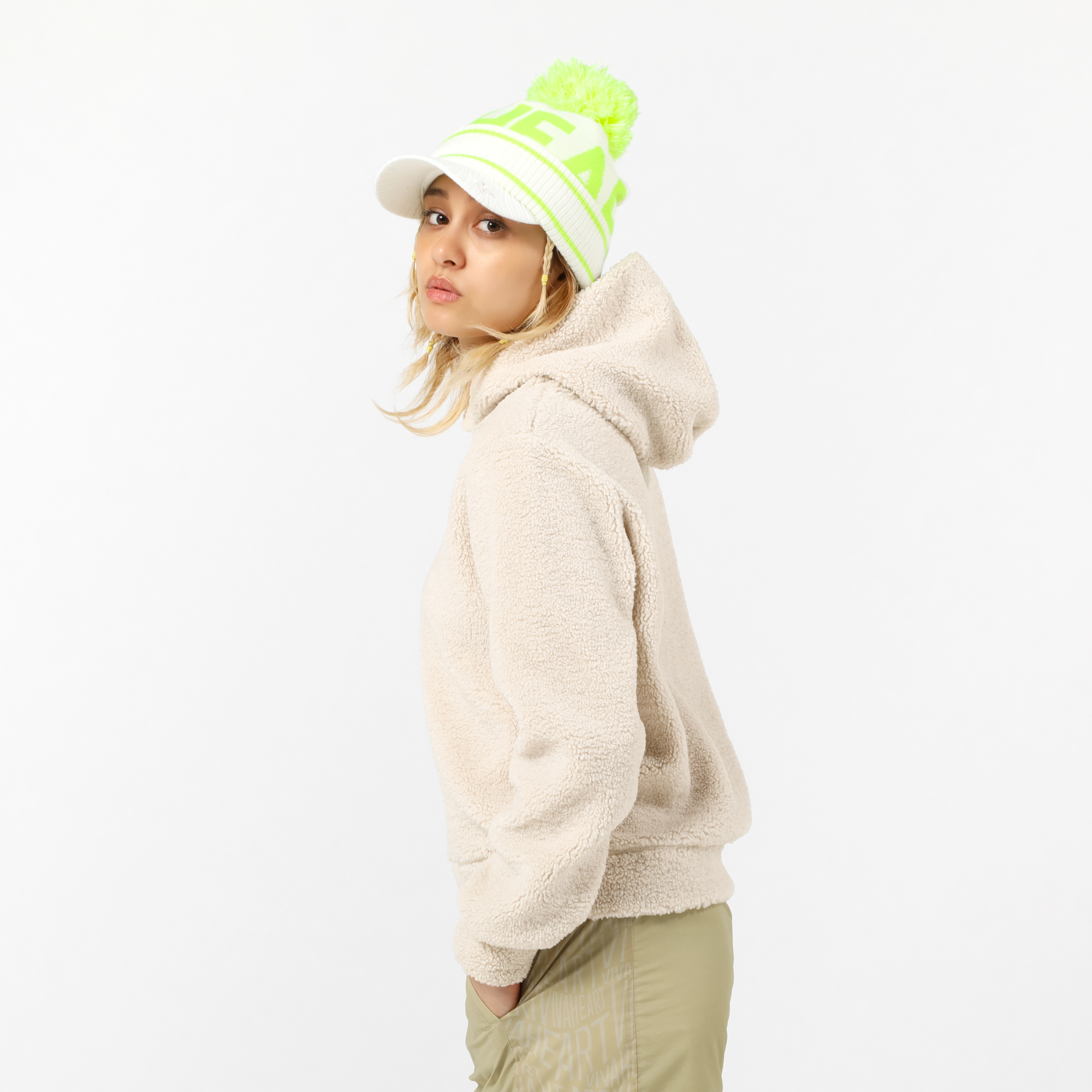 女士-刷毛連帽衫