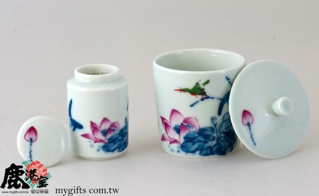 陶瓷個人旅行茶具組推薦｜十裡荷香一杯一罐輕巧便攜品茗首選
