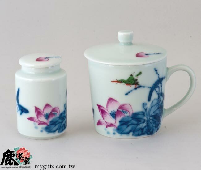陶瓷個人旅行茶具組推薦｜十裡荷香一杯一罐輕巧便攜品茗首選