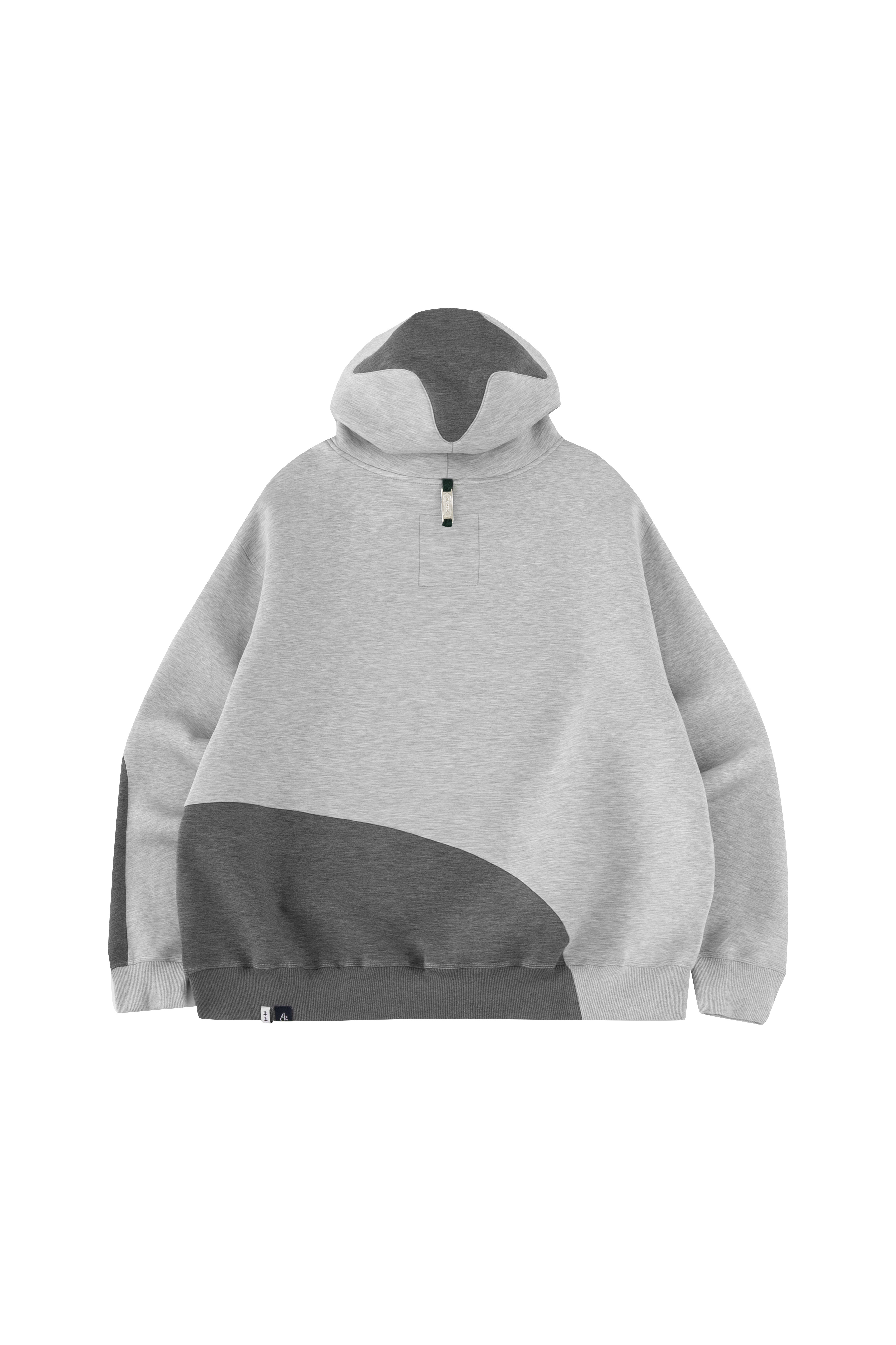 ICONIC WAVY HOODIE - GRAY