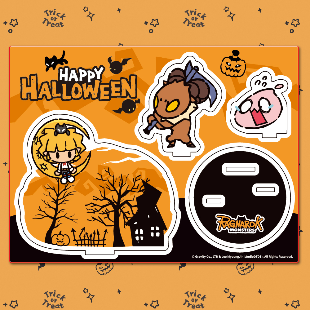 《RO仙境傳說》萬聖節特別版壓克力立牌場景組