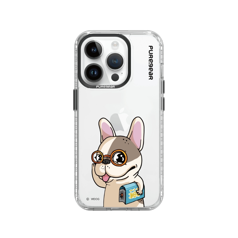 iPhone 15 冰鑽減壓防摔保護殼 / 請講中文 (汪來汪趣)