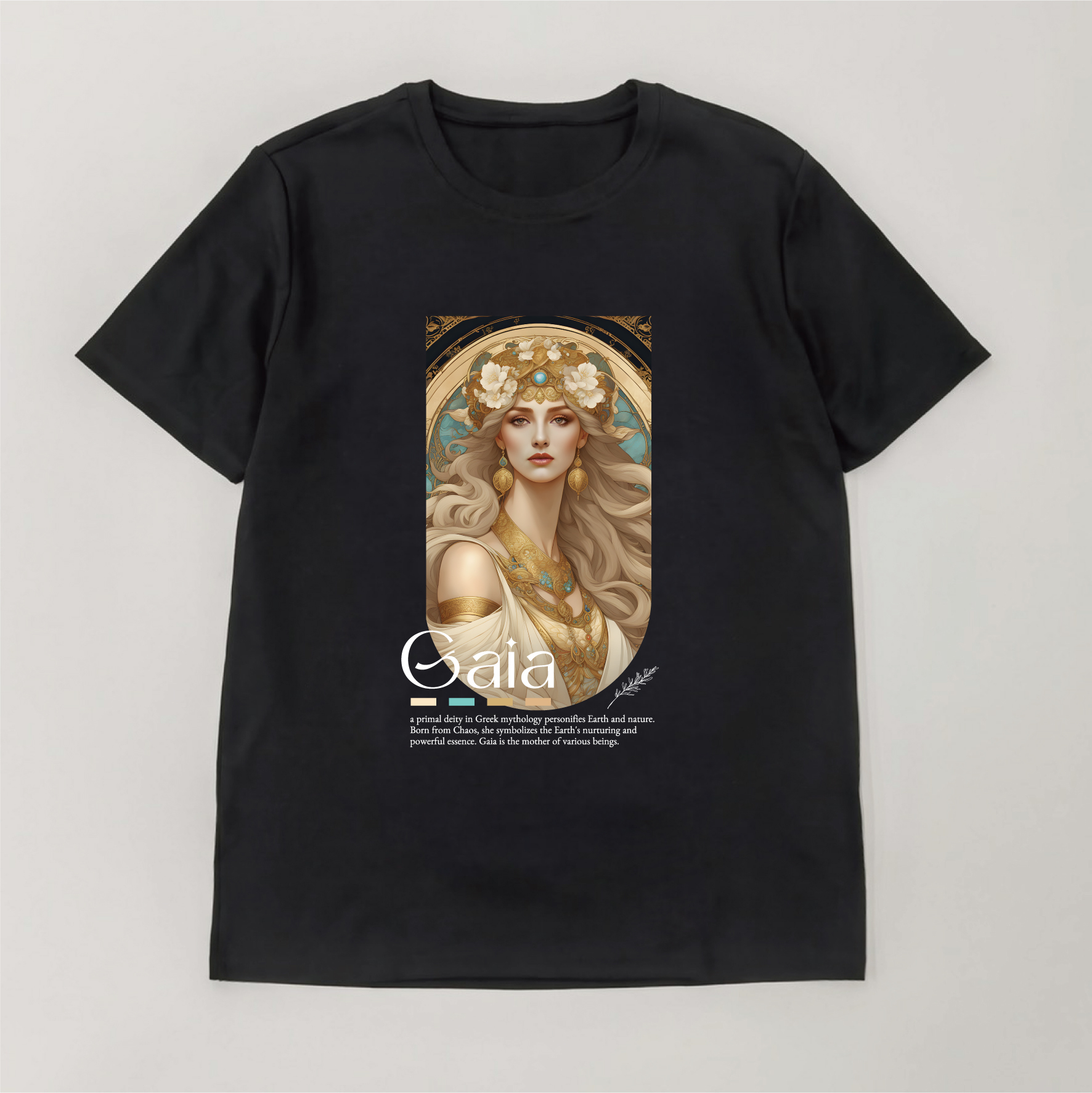 藝術T恤｜GAIA《深邃魅力》黑