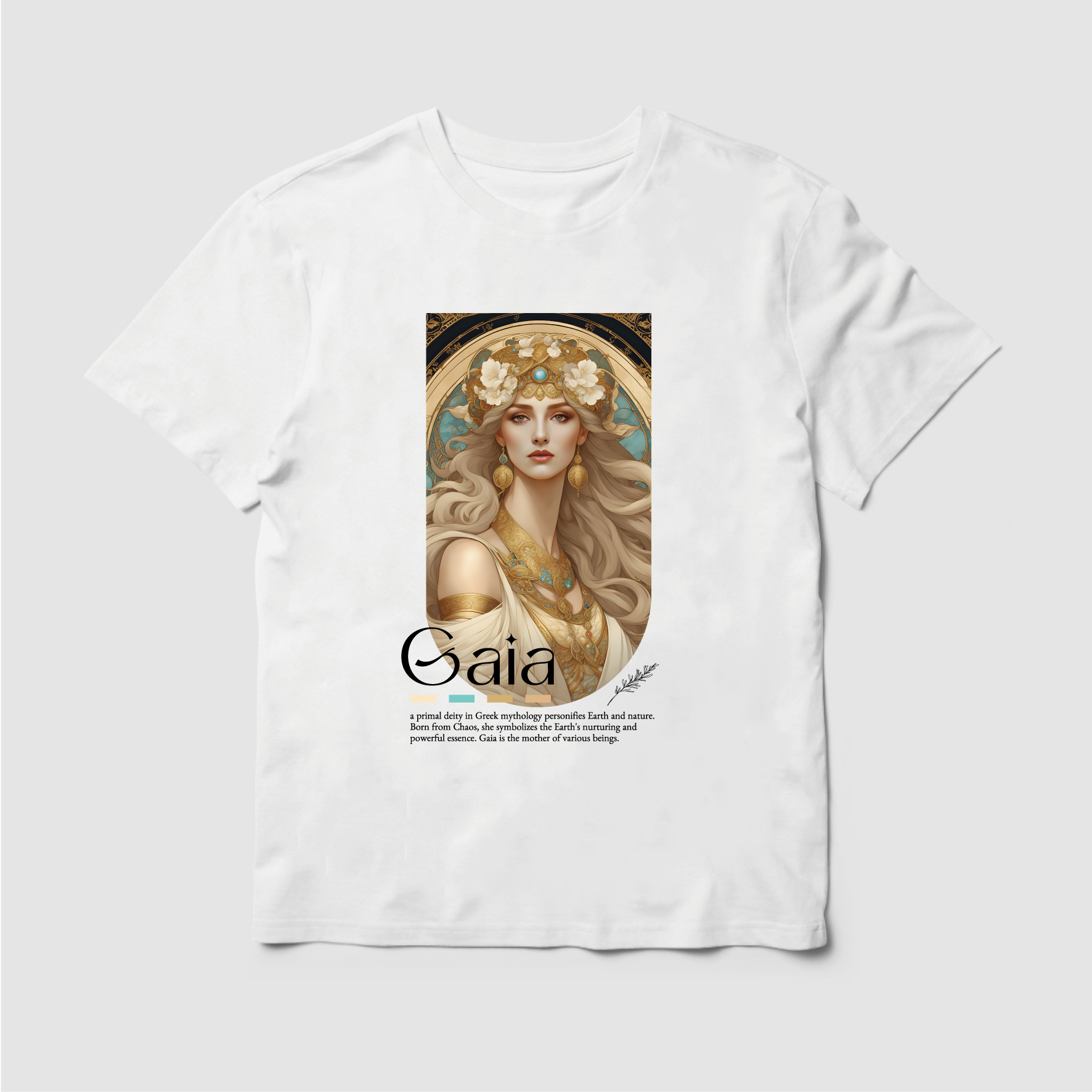 藝術T恤｜GAIA《深邃魅力》白