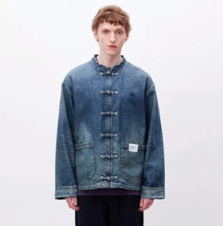 NEIGHBORHOOD NBHD WASHED DENIM KF JACKET ｜FLOMMARKET