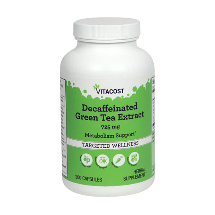 VitaCost Decaffeinated Green Tea Extract 725 mg ,200 Capsules