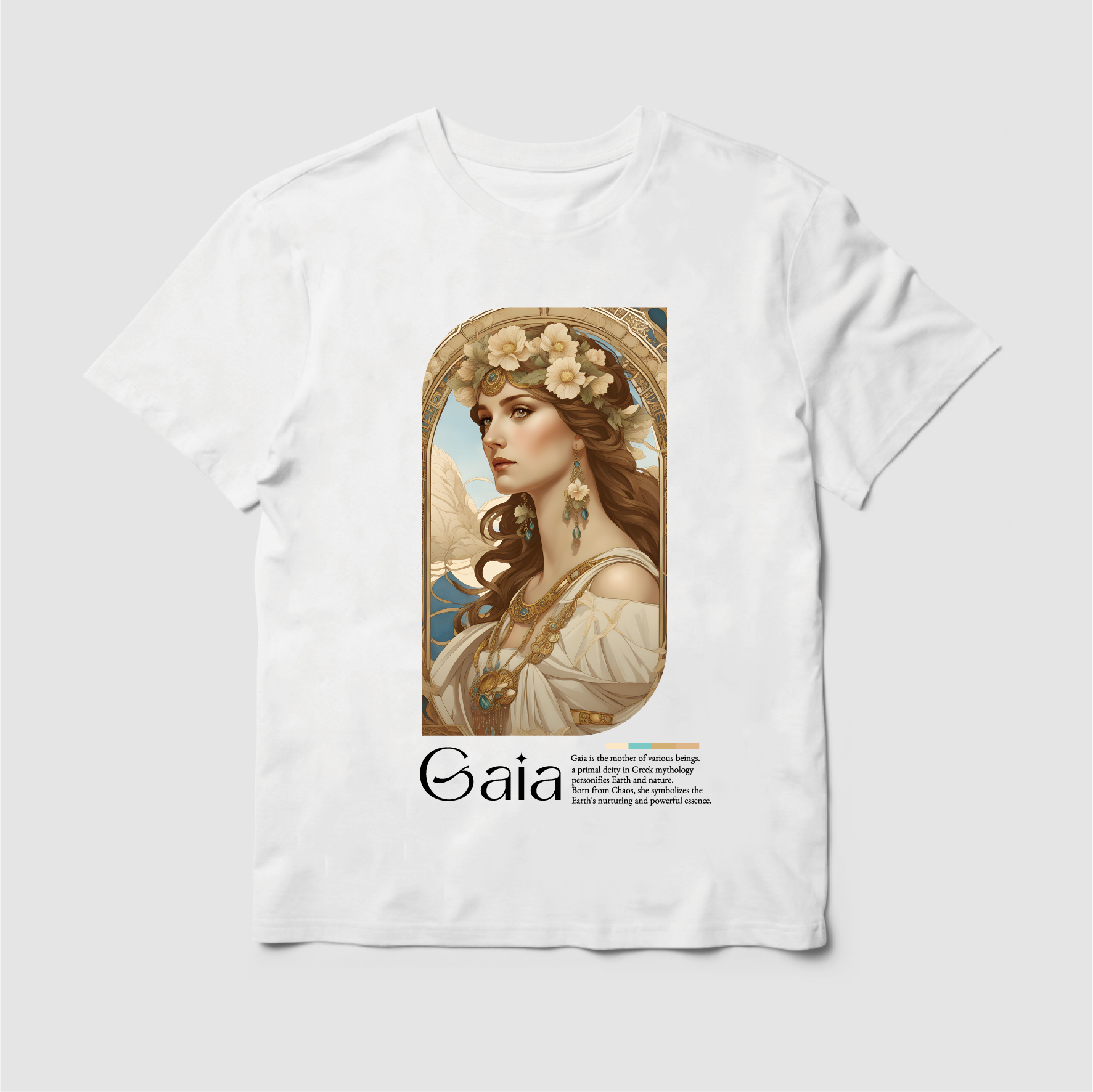 藝術T恤｜GAIA《大地之母》白