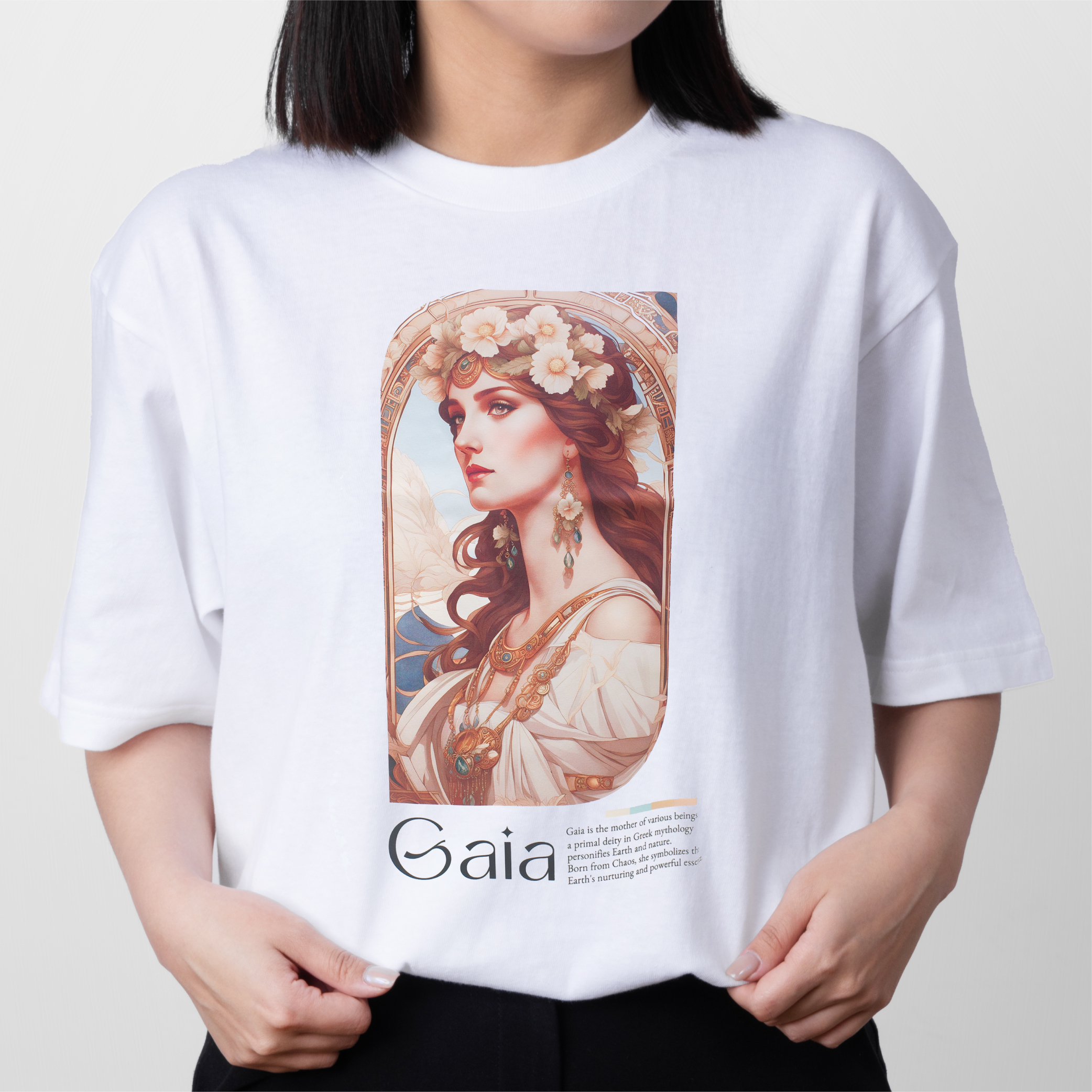 藝術T恤｜GAIA《大地之母》白