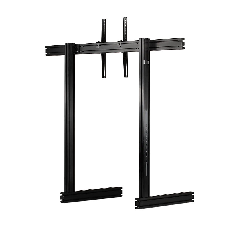 米特3C數位–NLR ELITE FREESTANDING SINGLE MONITOR STAND 黑色鋁擠型螢幕立架 21~65吋/NLR-E035