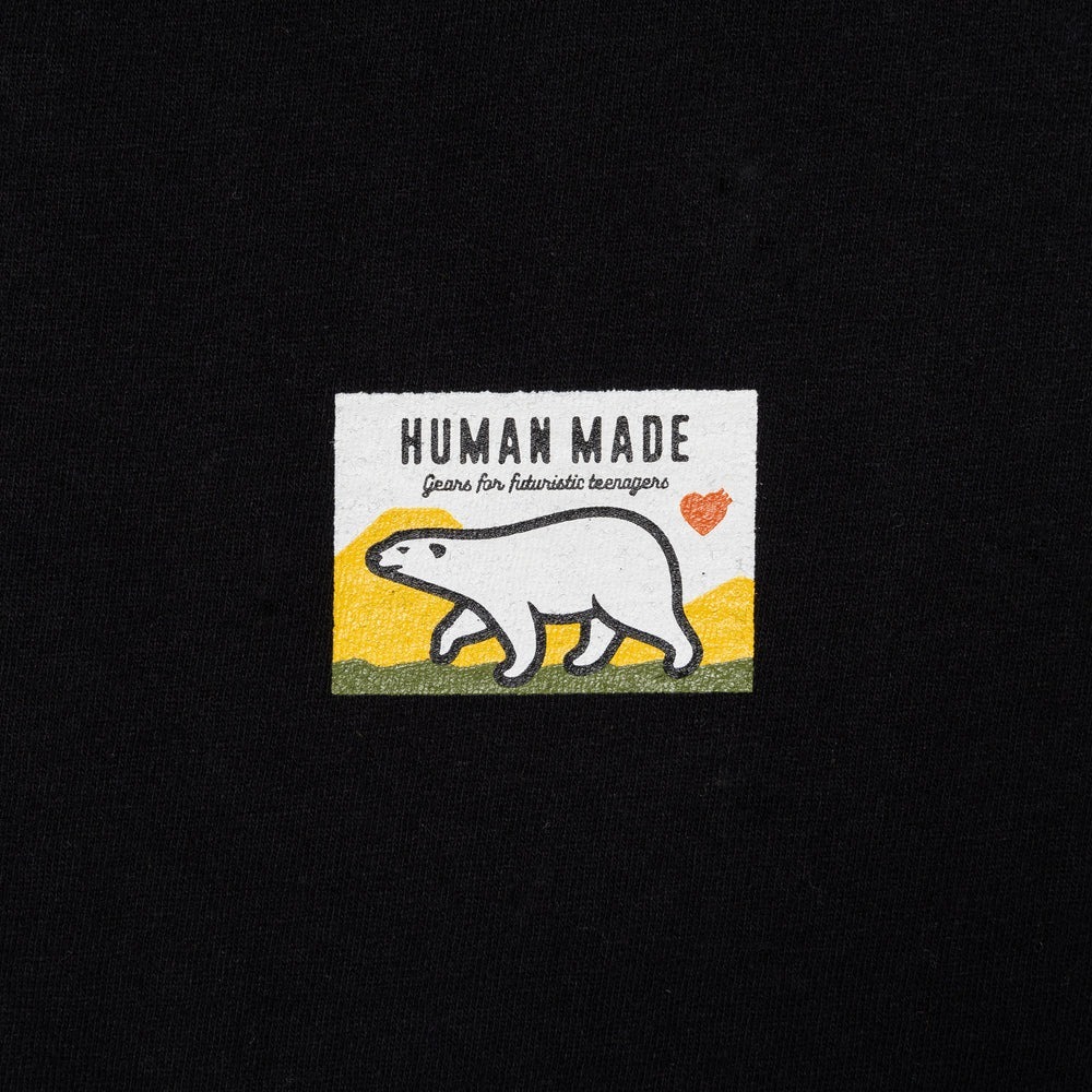 HUMAN MADE WOOL BLENDED L/S T-SHIRT 白-
