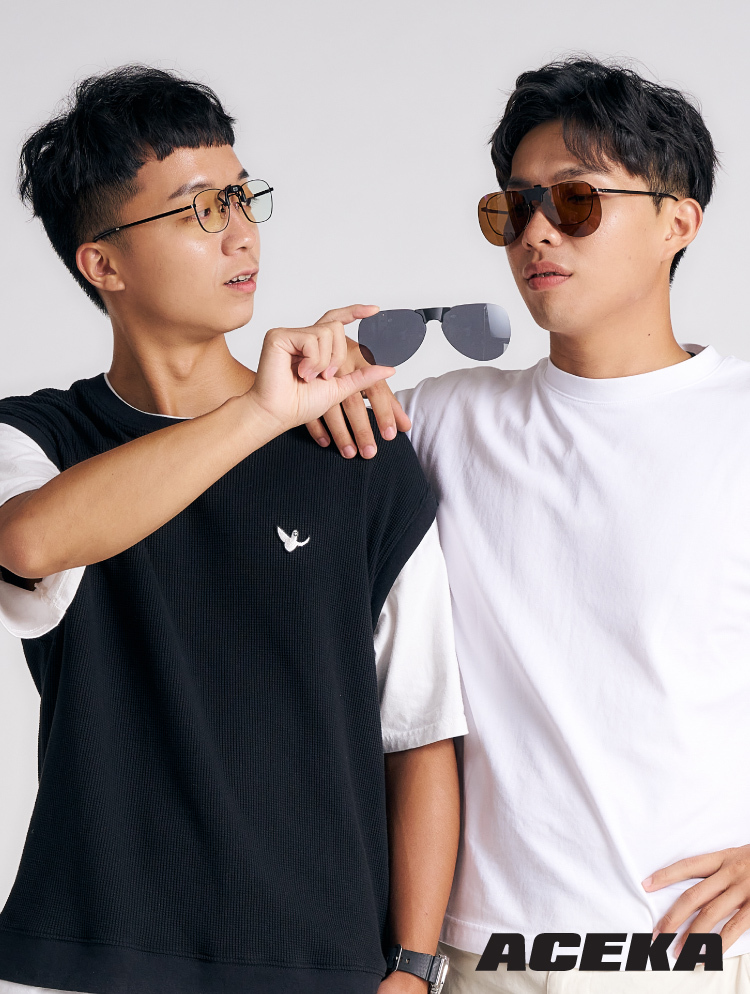 METRO 飛官款石墨黑磁吸式夾片