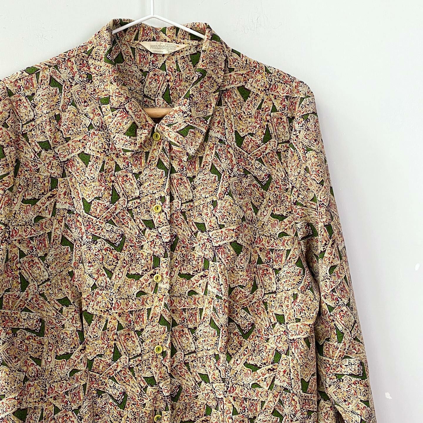 日本製餅乾塊圖案上衣