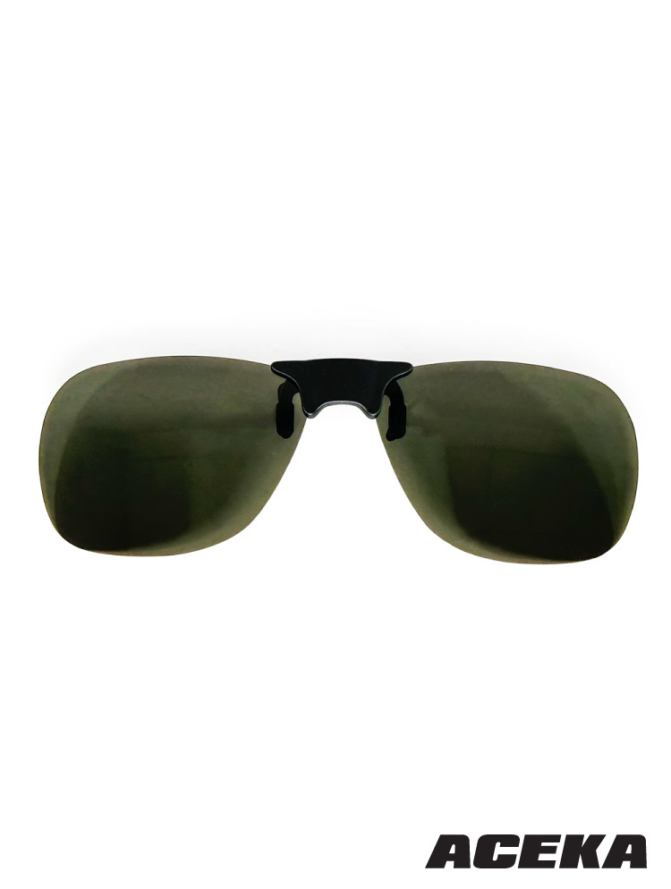 METRO 俐落方形翡翠綠磁吸式夾片