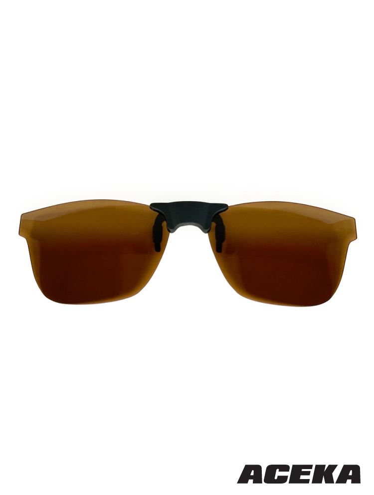 METRO 復古貓眼琥珀棕磁吸式夾片