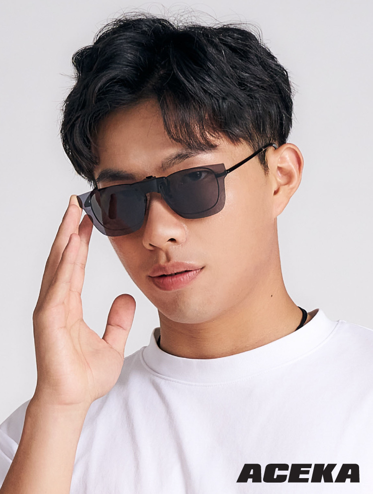 METRO 復古貓眼石墨黑磁吸式夾片