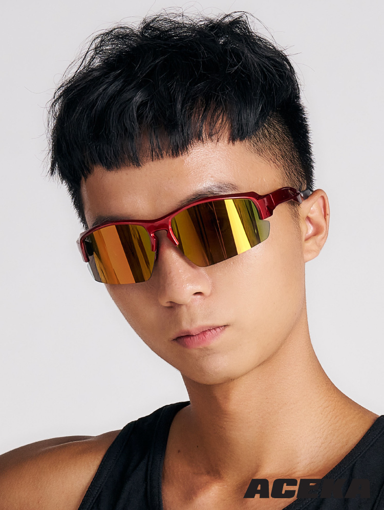 TRENDY 火焰之舞運動太陽眼鏡