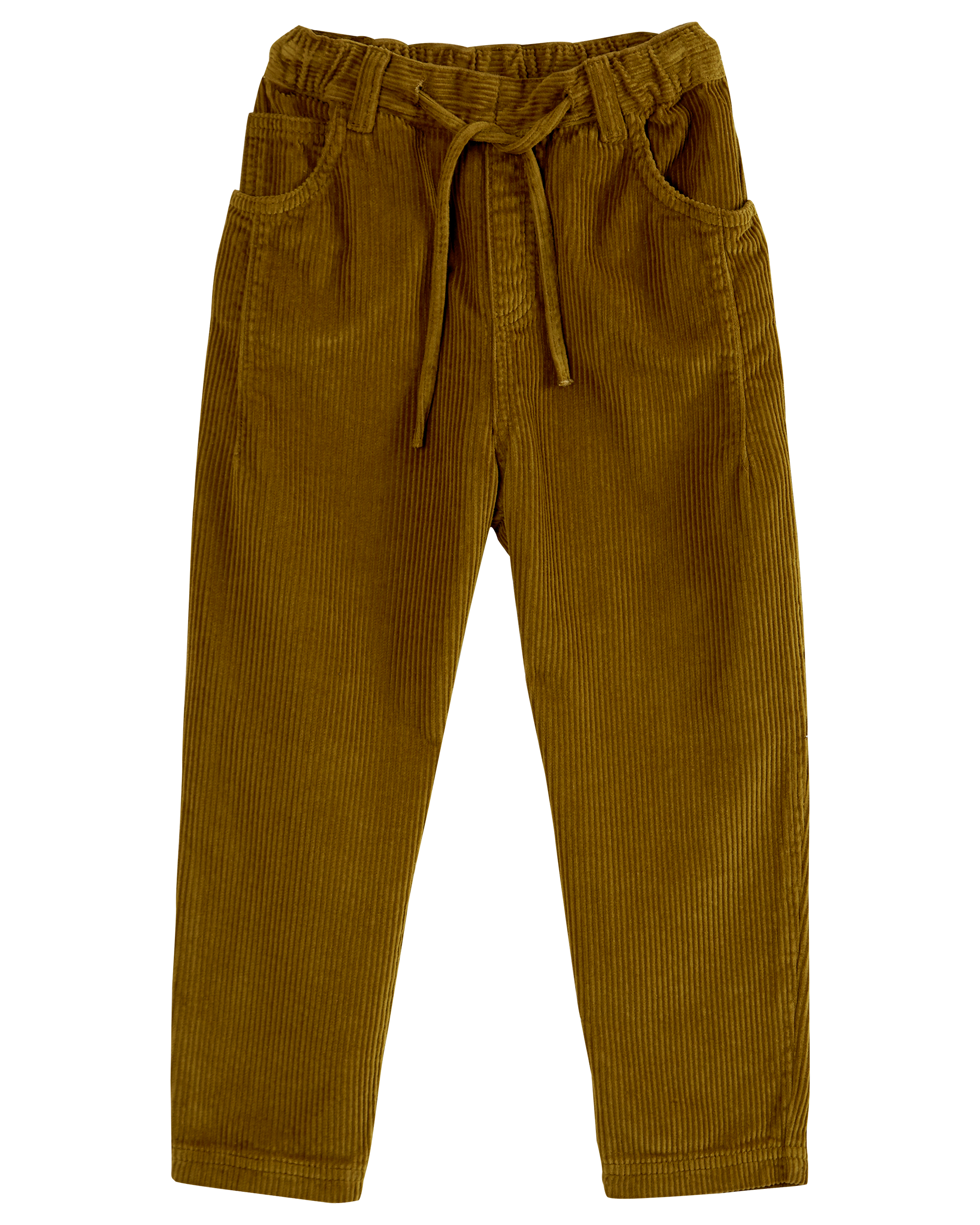 Emile et Ida -OLIVE VELVET PANTS