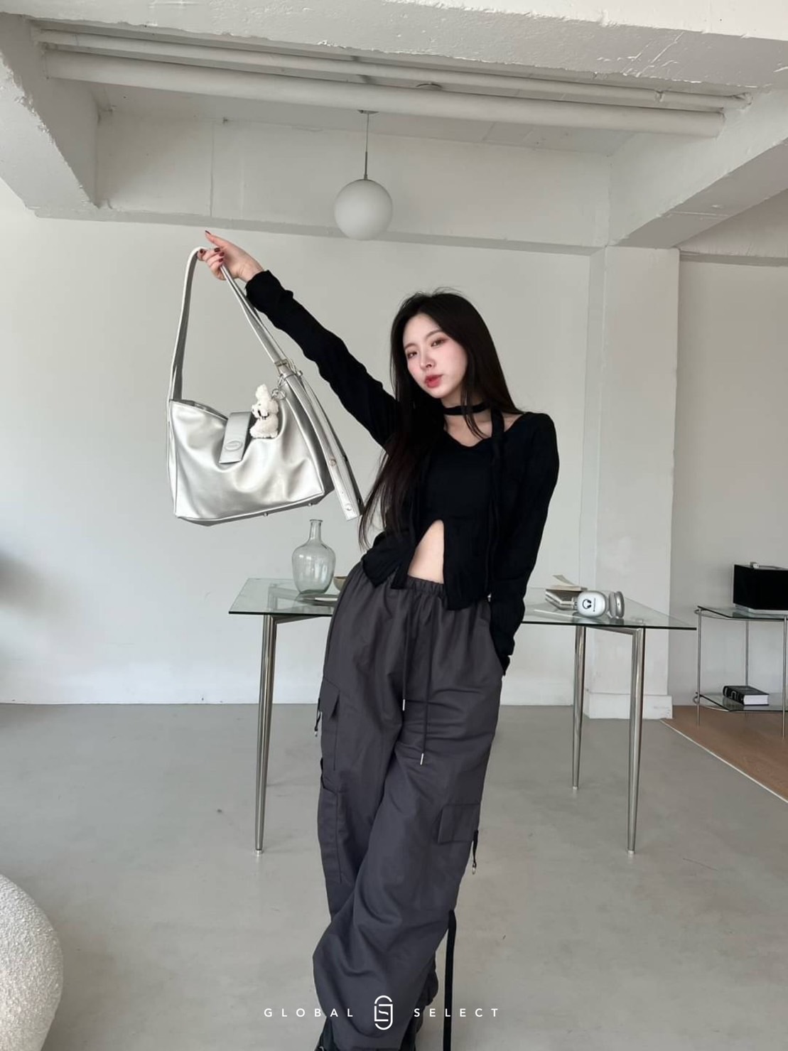 🇰🇷  怦然心動 設計感 皺褶上衣