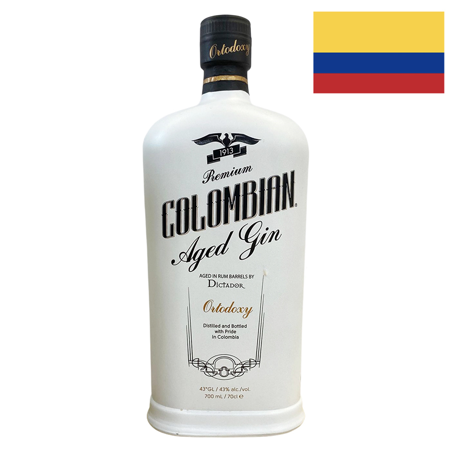 Dictador Premium Colombian Aged Gin — Ortodoxy (White) 43%