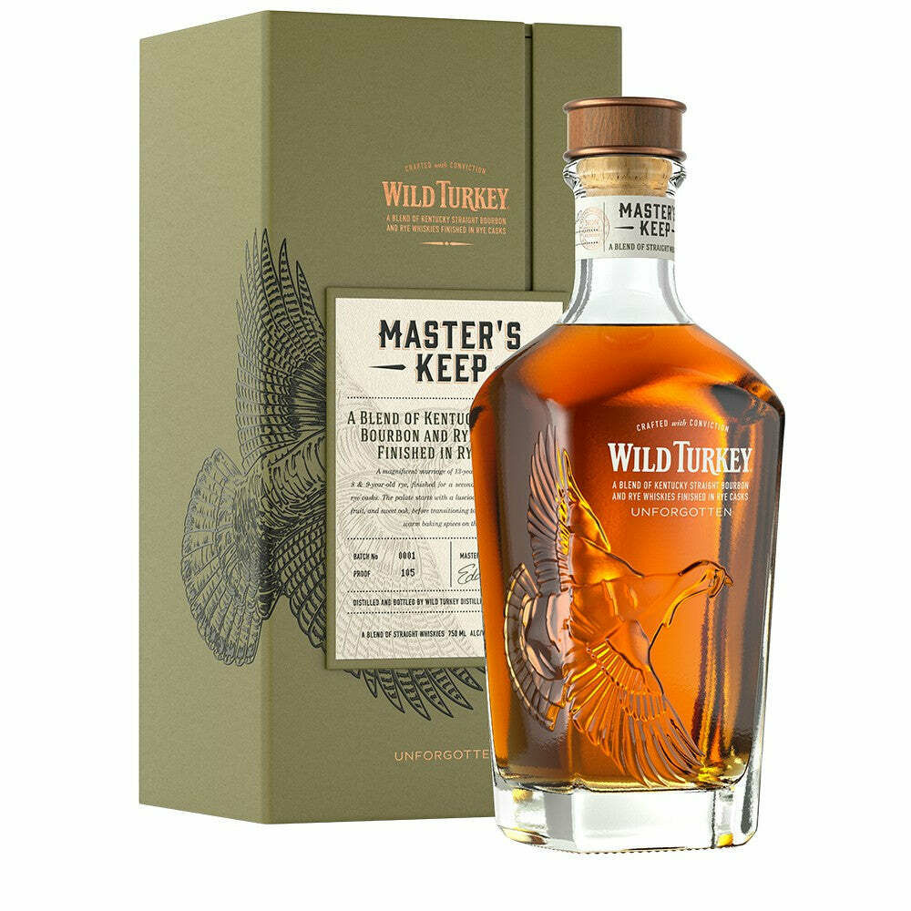 野火雞Master's Keep Unforgotten波本威士忌 Wild Turkey Master's Keep Unforgotten Kentucky Straight Bourbon Whiskey