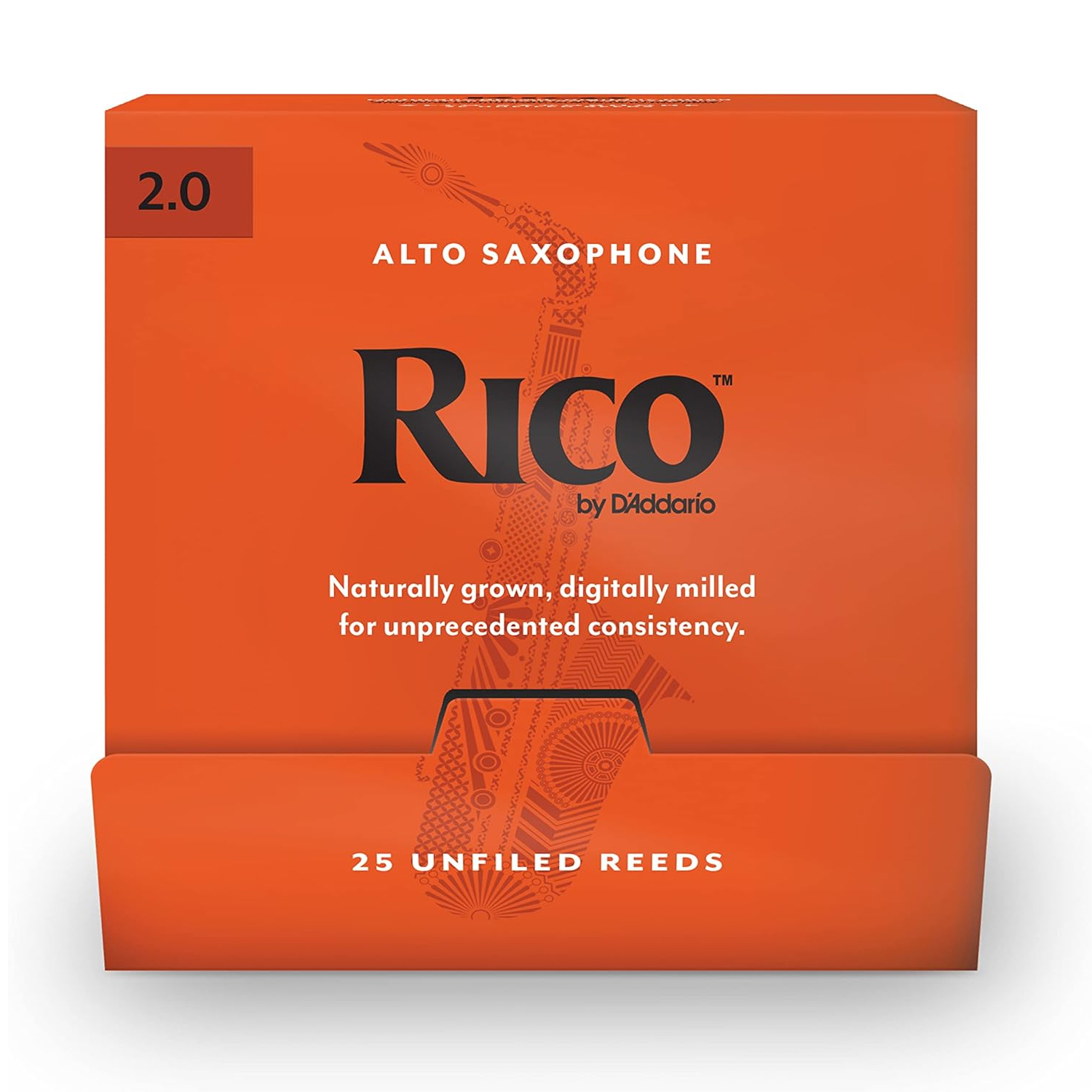 RJB01 美國 RICO 橘盒 中音薩克斯風竹片 ALTO REEDS 單片密封包裝  25片裝