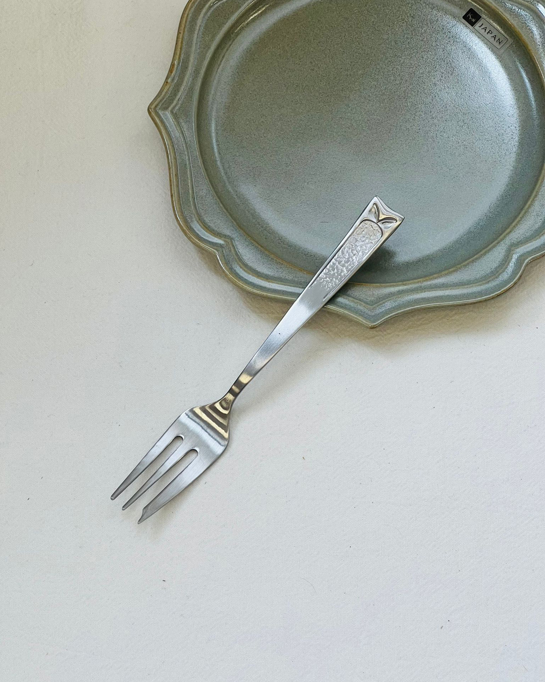 Owl Cutlery Steel Dessert Fork｜Tsubame Sanjo
