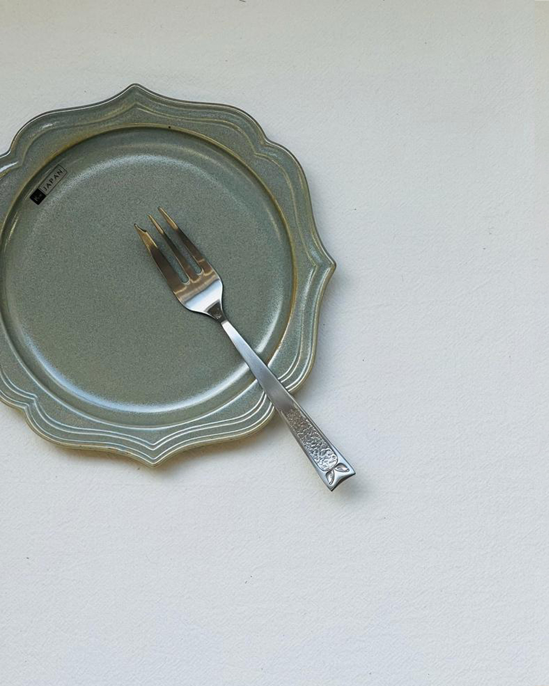 Owl Cutlery Steel Dessert Fork｜Tsubame Sanjo