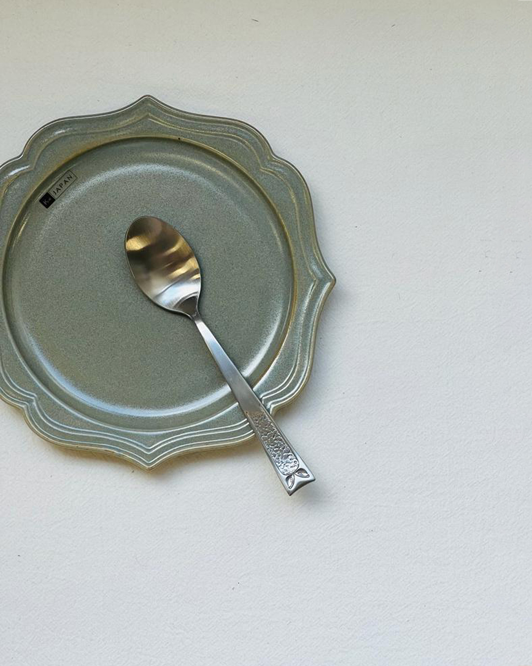 Owl Cutlery Steel Dessert Spoon｜Tsubame Sanjo