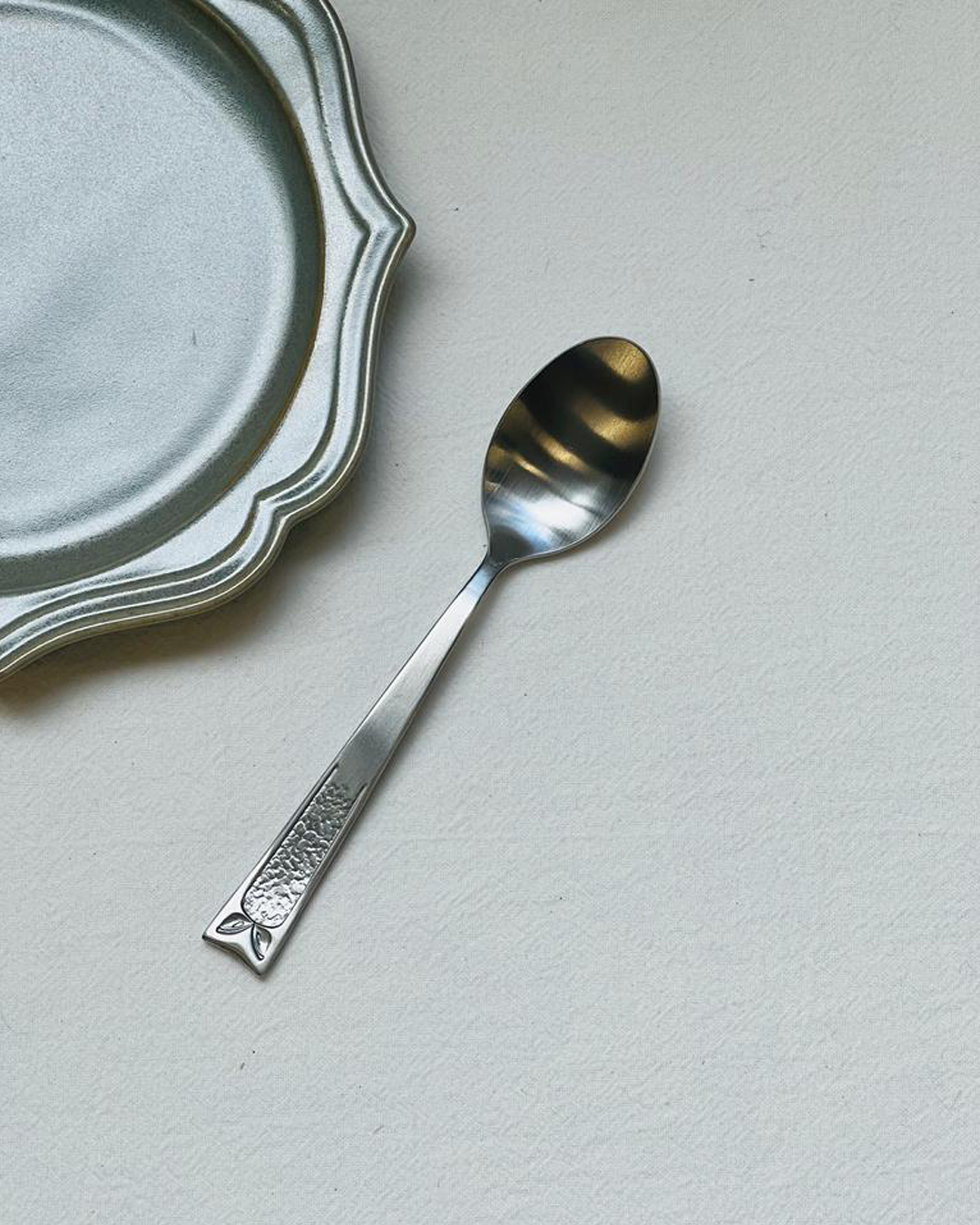 Owl Cutlery Steel Dessert Spoon｜Tsubame Sanjo