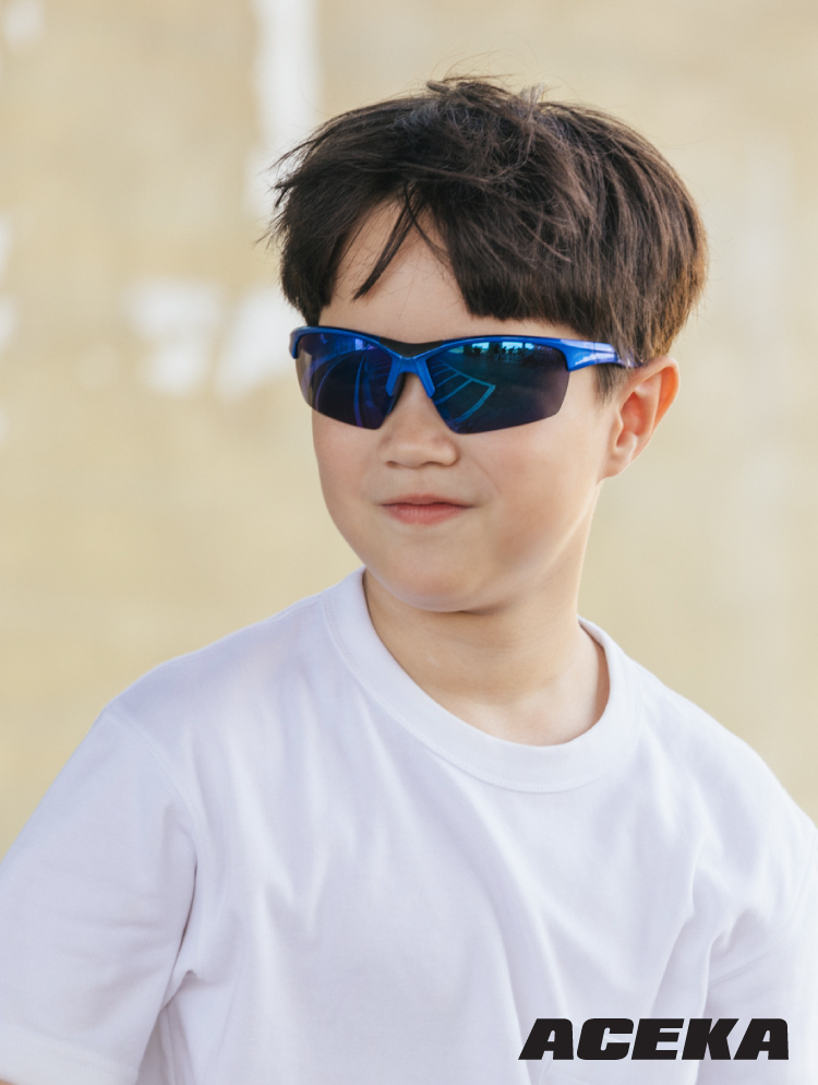 SUNSHINE 寶石藍兒童運動太陽眼鏡