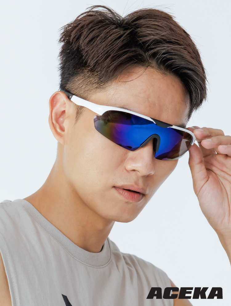 TRENDY 夜空藍運動太陽眼鏡