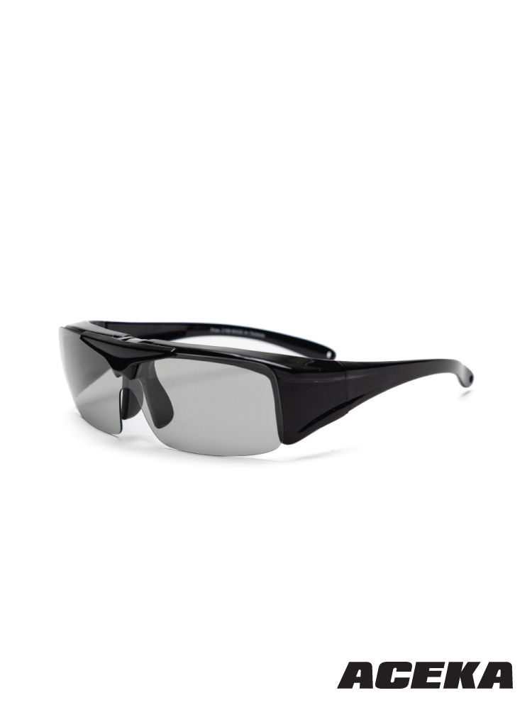 TRENDY 潮流偏光運動太陽眼鏡-掀蓋式