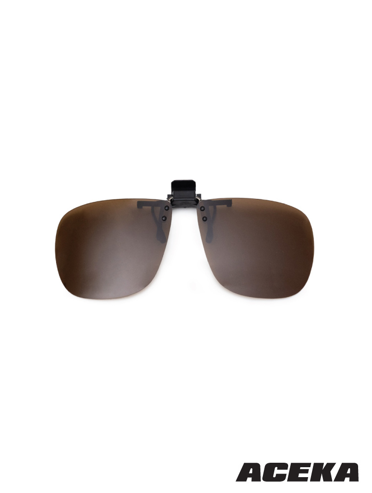 METRO 經典方形摩卡棕夾片