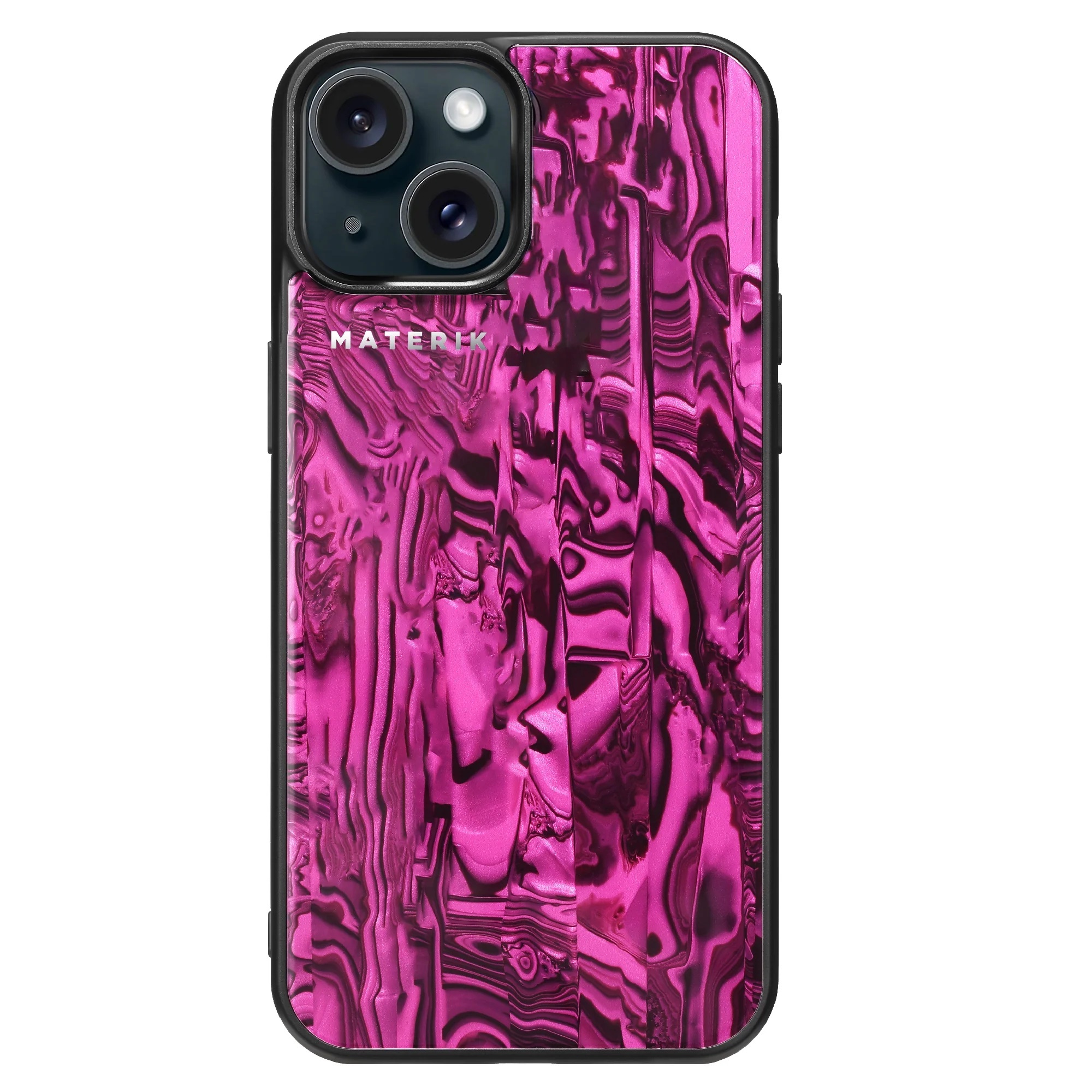 Materik iPhone 15 保護殼 - 粉紅色