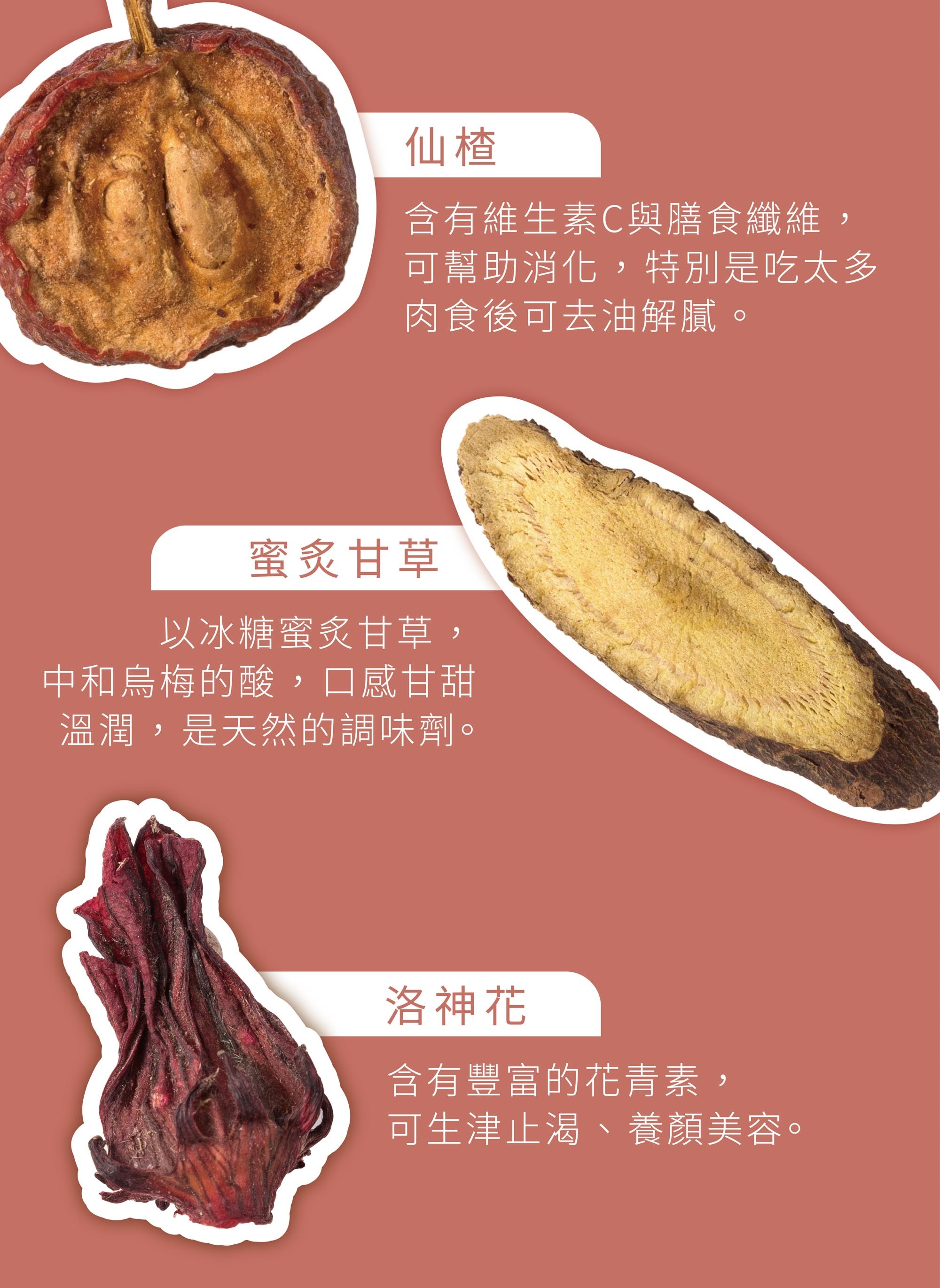 新譯漢方黃金烏梅露成分