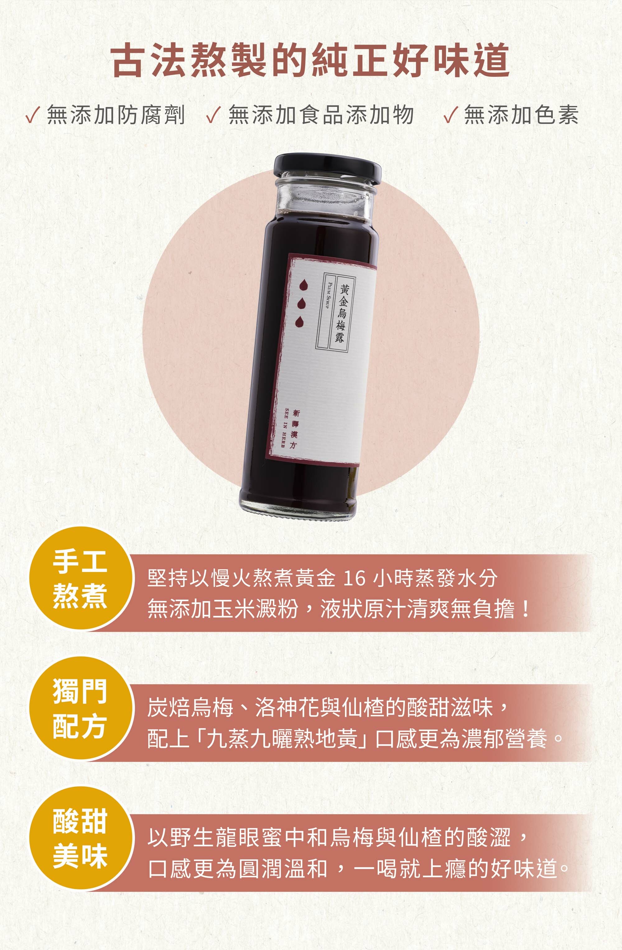 新譯漢方黃金烏梅露