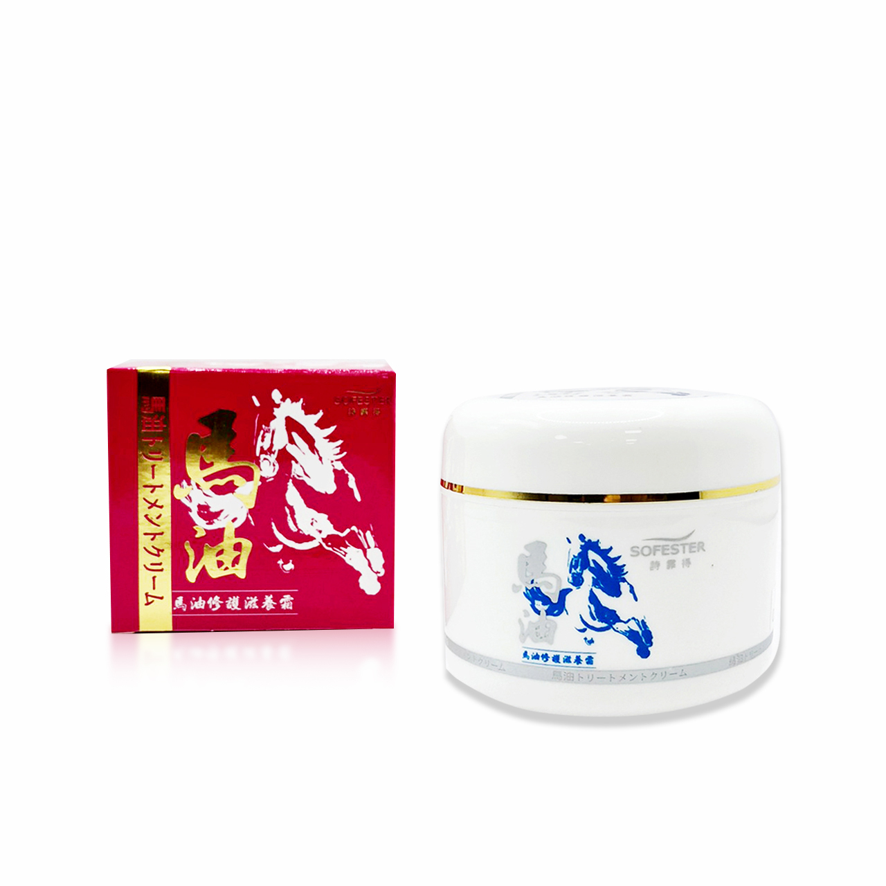 安欣二姑生技 - 馬油修護滋養霜(玉蘭花)100ml