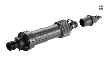 "GARDENA" 德國水壓穩定器(最大流量1000L/h)(將外部水壓降至1.5Bar)(1/2"&3/16"主管/毛管通用)(5個/盒)-[1355]