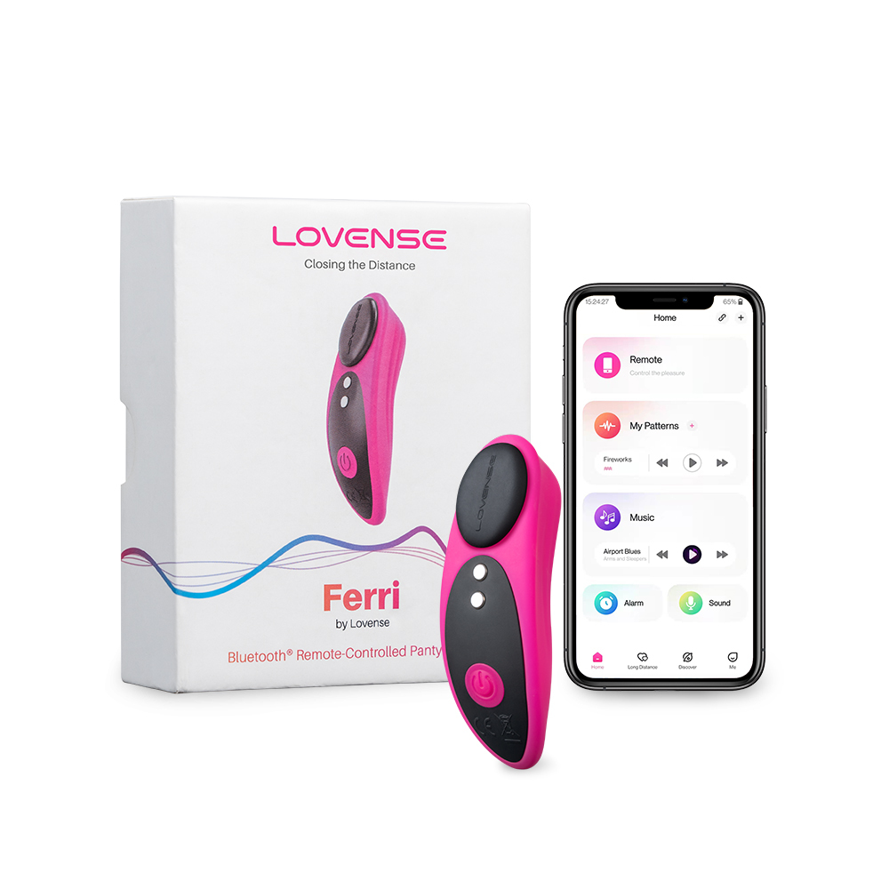 LOVENSE Ferri 佩戴式遠程遙控震動器