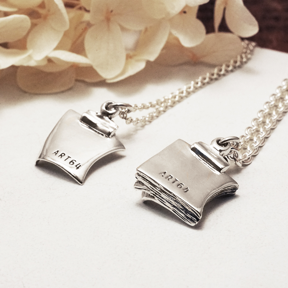 限量絕版設計 Love message 貼在心裡 窩心便利貼 925純銀項鍊 情侶對鍊