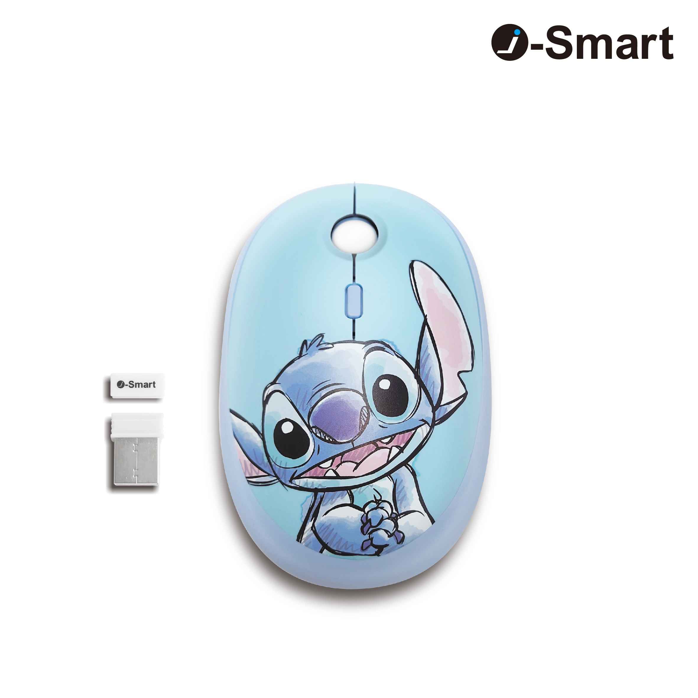 i-Smart-迪士尼-無線藍牙滑鼠-史迪仔 Stitch