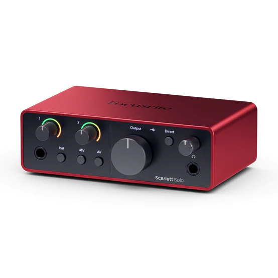 Focusrite Scarlett Solo 4th Gen. USB Audio Interface