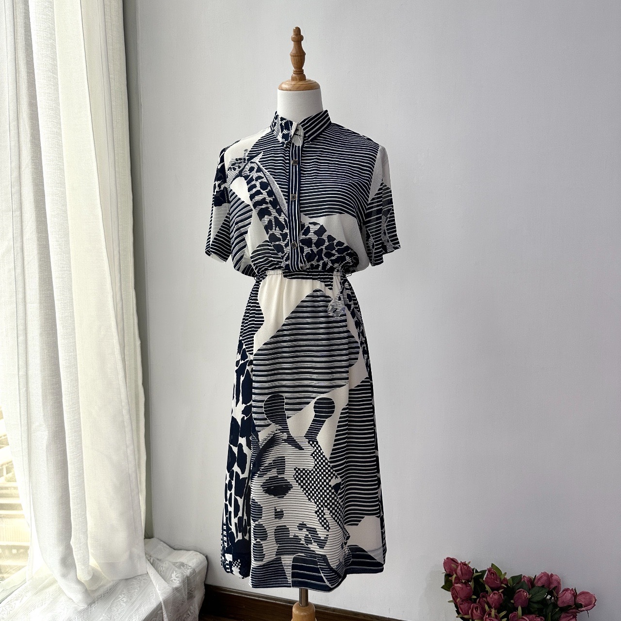 有保護色的長頸鹿