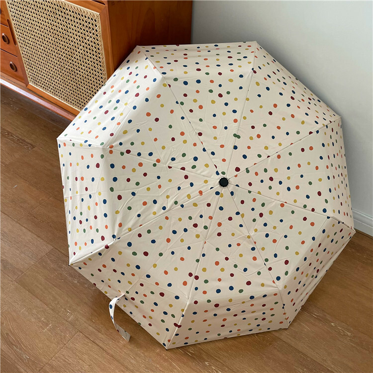 《3100》繽紛點點晴雨兩用摺疊傘