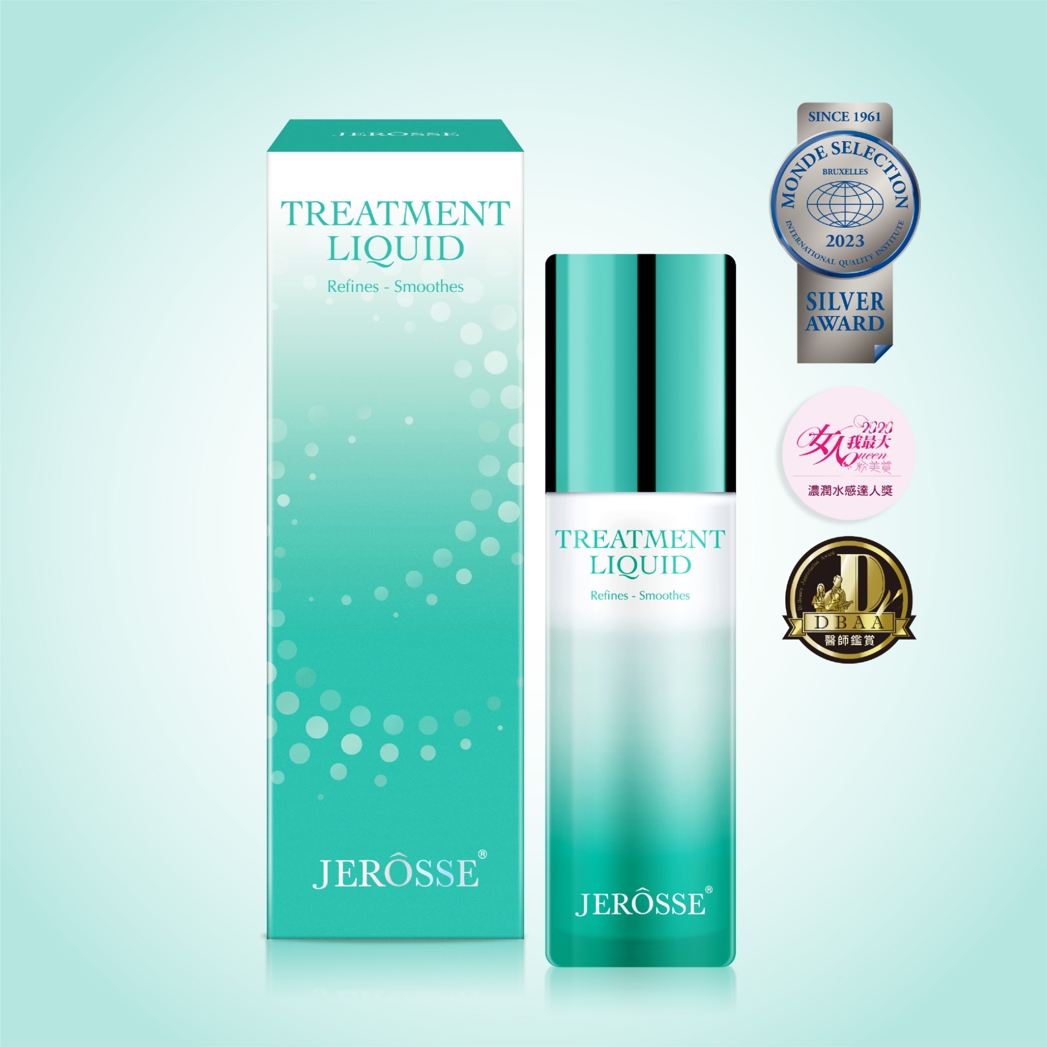 JEROSSE 婕樂纖雪聚露雙效導入精華 (120ml/瓶)【正品】台灣JEROSSE 婕樂纖 ✔保濕、緊緻、美白、抗老、平衡油脂✔孕哺乳婦可安心使用✔上層-白色高活性乳液 下層-透明層高濃度精華液哈米滙健 Health Me Mall