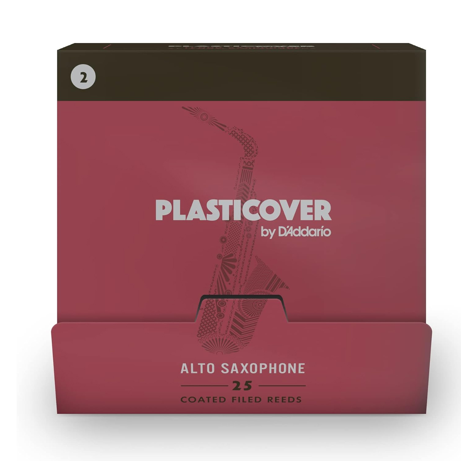 PC-A 美國 RICO PLASTICOVER 中音薩克斯風竹片 黑竹片 25片裝