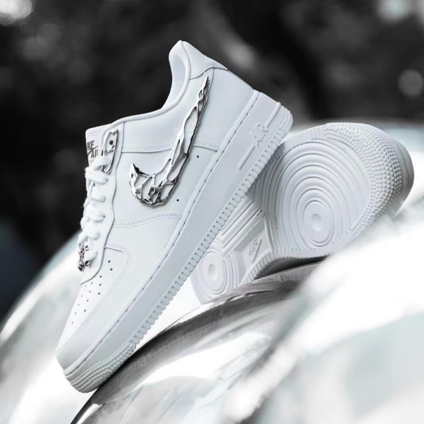 Nike Air Force 1 Low "Molten Metal"  AF1 液態銀 溶融金屬 溶解 FV3616101