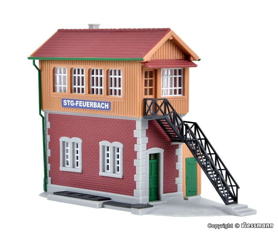Kibri 37805 N scale Signal tower StuttgartFeuerbach, k